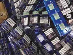 5,6 milliárdnyi cigarettát foglaltak le